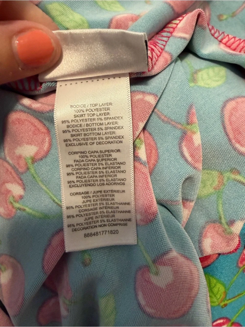 Emily West 2 in 1 reversible dress pink cherries black‎ white daisy dot girls 10